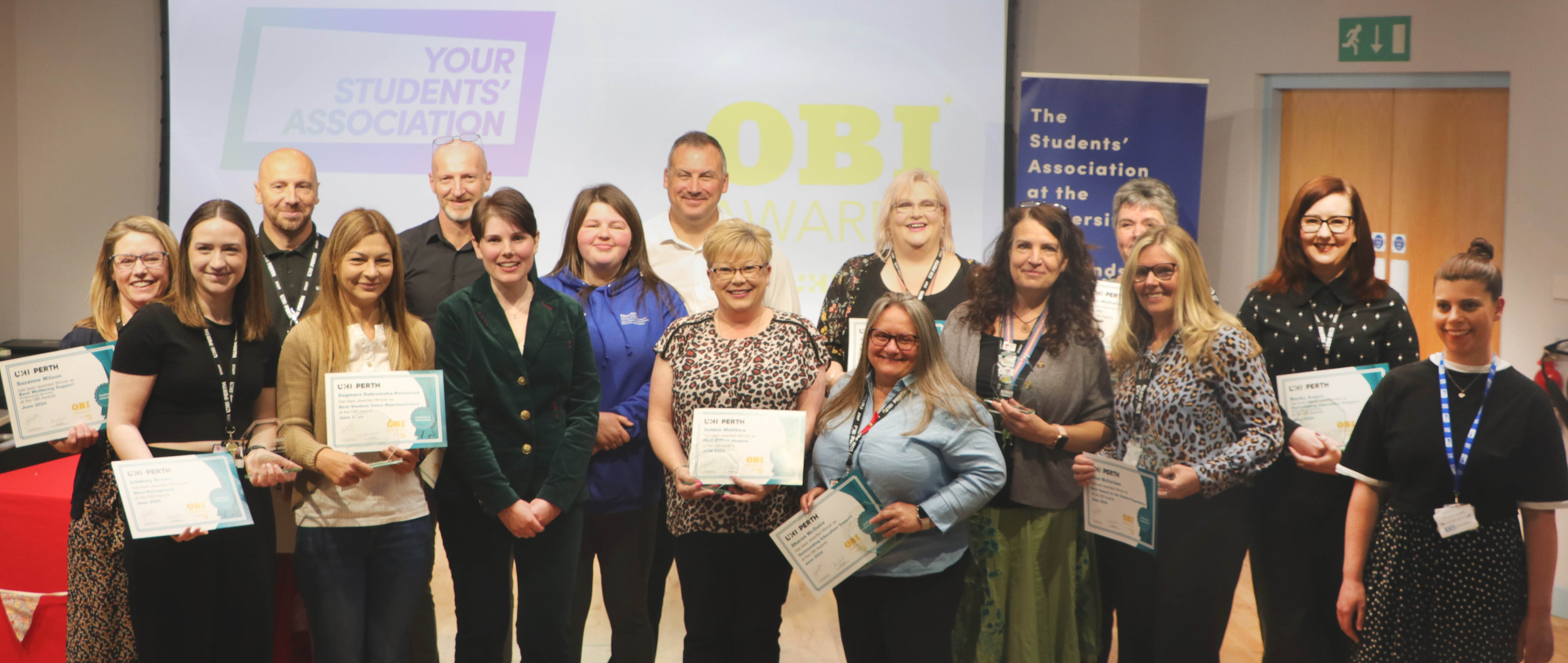 Awards event honours stand-out students and staff at UHI Perth  