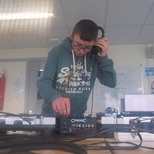 greame on the decks
